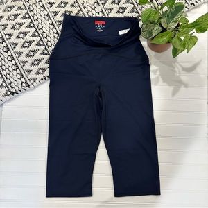 SPANX navy blue waist contouring leggings